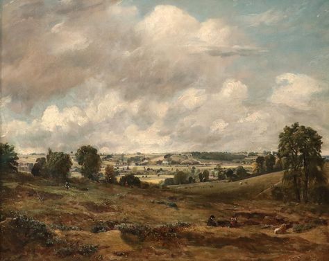 Landscape Paintings Village, Dedham Vale, 18th Century Landscape, Landscape Oil Paintings, John Constable, Thomas Gainsborough, Rural Scenes, City Of London, Peterborough