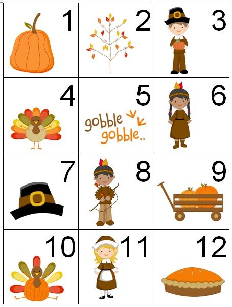 Counting Coconuts: Calendar Cards: Thanksgiving Pumpkin Calendar, Learning Pictures, Thanksgiving Calendar, Work Printables, Preschool Calendar, November Ideas, Thanksgiving Games For Kids, Thanksgiving Classroom, Calendar Cards