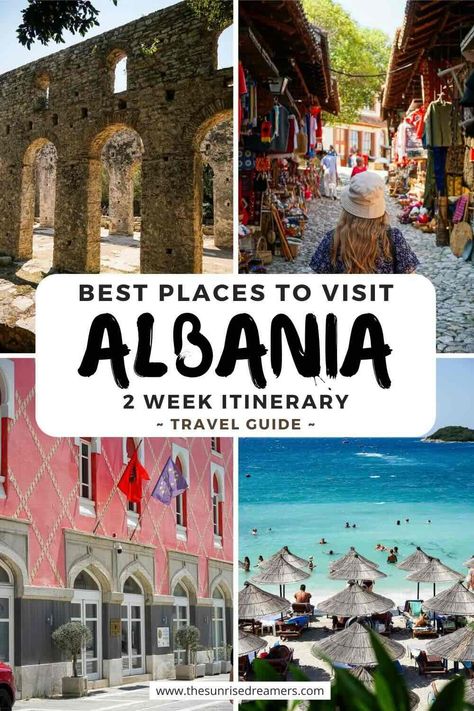 The Perfect Albania Itinerary: 2 Week Guide Albania Itinerary, Travel Albania, Balkan Countries, Visit Albania, Albania Travel, Most Beautiful Places To Visit, The Balkans, Best Sunset, Bucket List Destinations