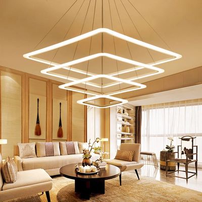 Rings Acrylic, Chandelier Lights, Room Chandelier, Pendant Ceiling Lamp, Design Del Prodotto, Chandelier Lamp, Led Pendant Lights, Dining Room Living Room, Led Chandelier