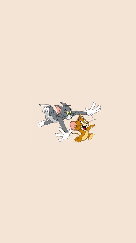 Tom And Jerry Aesthetic, Jerry Aesthetic, Tom And Jerry, Wallpaper Iphone, Cartoon Characters, Wallpapers, Iphone, Black