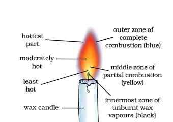 Ncert Solutions for Class 8 Science Chapter 6 Combustion and Flame - My Answers Hub Class 8 Notes, Force And Pressure, Study Things, Notes Life, Learn Physics, Candle Fire, Physics Formulas, Candle Flame, Previous Year Question Paper