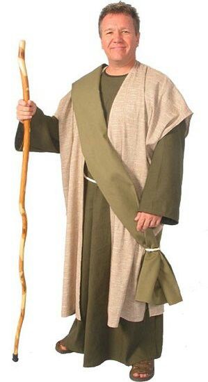 Christian Costumes, Bible Clothing, Shepherd Costume, Biblical Clothing, Biblical Costumes, Sleeved Gown, Nativity Costumes, Pageant Costumes, School Costume