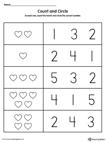 Early Childhood Math Worksheets | MyTeachingStation.com Number 1-6 Worksheet, Number Matching Printable Free 1-10, Match The Numbers 1-10, Count And Match 1-10, Matching Numbers 1-10 Free Printable, Identifying Numbers 1-10 Preschool, Numbers Worksheets For Kids 1-10, Preschool Number Matching, Activity Pages For Kids Free Printables