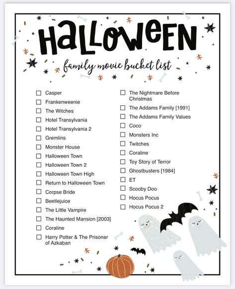 🎃 Save this post so you have it when October rolls around! 🎃 I’m a basic fall mom. Of course I make my family watch spooky movies during Spooky Season. As your typical millennial, I fee up watching ABC Family’s [now Freeform] 13 Nights of Halloween [now 31 Nights of Halloween]. It was an event that I looked forward to and watched religiously. Since cable is basically obsolete and the vast majority of us rely on streaming, I wanted to make sure my kids didn’t miss out on their very own 31 N... Spooky Family Movie Night, Halloween Family Fun Night, Halloween Family Night, Pet Cemetary, 31 Nights Of Halloween, Addams Family Values, Ghostbusters 1984, Blair Witch Project, American Werewolf In London