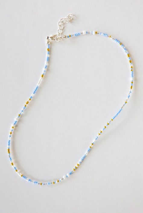 Confetti blue necklace, Seed Bead Choker, Surfer necklace, Boho Bead necklace, Beach Choker, Seed Bead Necklace, Trendy Choker Beach Choker, Money Jewelry, Collarbone Necklace, Trendy Chokers, Diy Friendship Bracelets Tutorial, Bracelets Tutorial, Seed Bead Choker, Friendship Bracelets Tutorial, Necklace Trendy