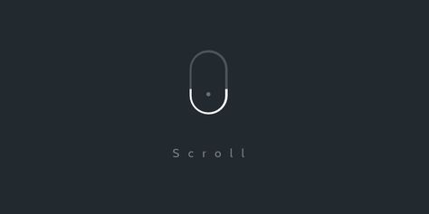 Magic Mouse Scroll Down Icon Scroll Animation, Button Animation, Scroll Down, Web Development Programming, Web Design Examples, Mouse Icon, Design Your Bedroom, Ui Animation, Free Tv Shows