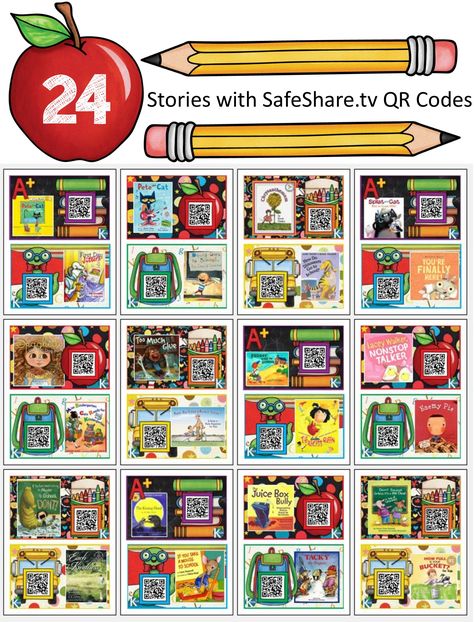 Qr Code Books, Just Right Books, Listening Center, Listen To Reading, Read To Self, Kindergarten Language Arts, Third Grade Science, First Grade Activities, Classroom Labels