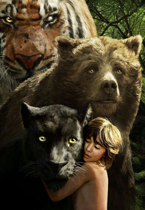 THE JUNGLE BOOK 2016 Mogli Jungle Book, Jungle Book Tattoo, Indian Jungle, Jungle Book 2016, Jungle Book Movie, Jungle Book Characters, Law Of The Jungle, Jungle Book Disney, The Jungle Book