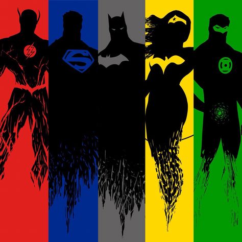 Justice League Dc Heroes Wallpaper, Super Hero Paintings, Dc Background, Justice League Wallpaper, League Of Justice, Justice League Symbols, Justice League Poster, Dc Comics Wallpaper Iphone, Camoflauge Wallpaper