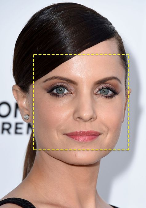 What Your Face Shape Says About You - Cosmopolitan.com Big Cheekbones, Strong Jawline, Face Reading, Face Profile, Diamond Face Shape, Square Face Shape, Round Face Shape, Diamond Face, Oval Face Shapes