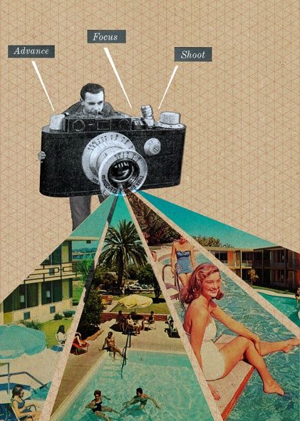 Sammy Slabbinck, Fotocamere Vintage, 심플한 그림, Collage Foto, Collage Art Projects, Surreal Collage, Magazine Collage, Foto Tips, Montage Photo