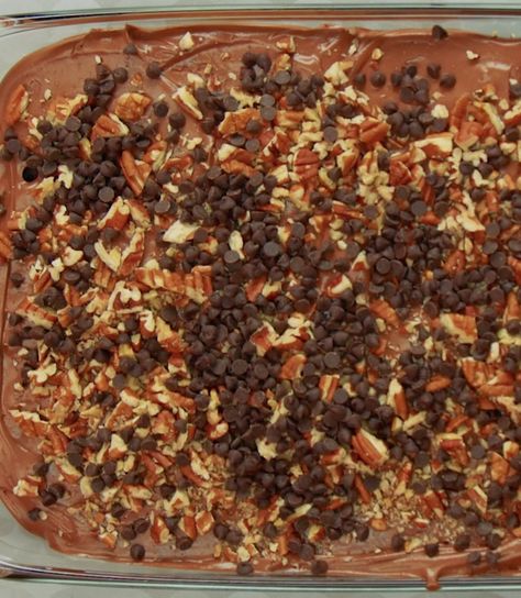 Chocolate Turtle Poke Cake Easy Turtle Cake, Chocolate Turtle Poke Cake, Turtle Poke Cake, Torte Recipes, Chocolate Turtle, Chocolate Poke Cake, Chocolate Turtles, Turtle Cake, Torte Recipe