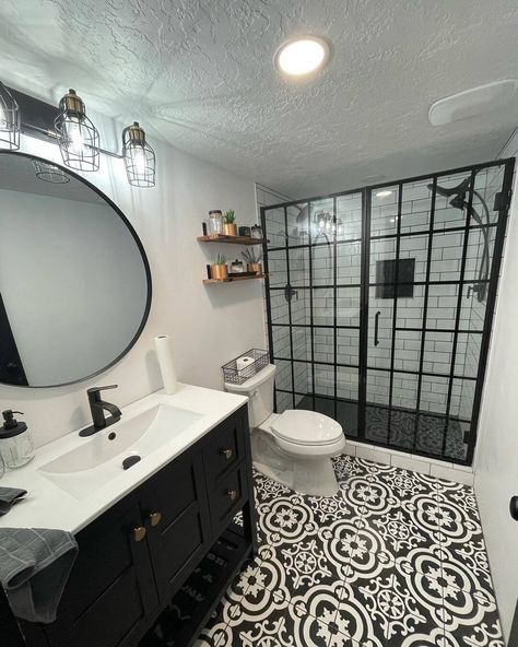 This post shows you the best small basement bathroom corner shower ideas. In the cozy confines of my basement, where space is limited, I've discovered a secret oasis: a corner shower that maximizes every inch Bathroom Corner Shower Ideas, Corner Shower Ideas, Dreamline Shower Door, Small Basement Bathroom, Small Bathroom Window, Small Powder Room Ideas, Small Bathroom Wallpaper, Shower Door Designs, Cottage Style Bathrooms