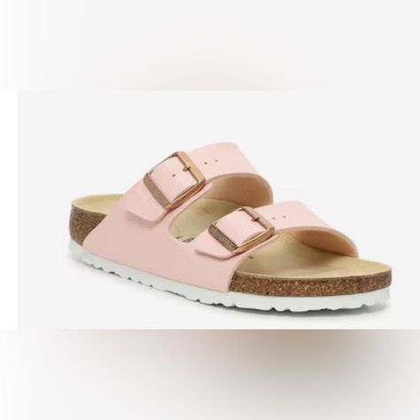 Nwob Light Pink Birkenstock Arizona, Birkenstock Shoes, Shoes Womens, Birkenstock, Light Pink, Arizona, Women Shoes, Sandals, Pink