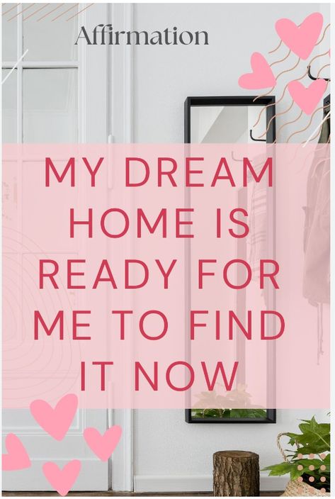 My dream apartment or house. My Ideal Home, Dream Apartment Affirmations, Dream Home Affirmations, New Home Affirmations, Home Affirmations, Manifesting Vision Board, Spiritual Awakening Quotes, Money Vision Board, Universe Love