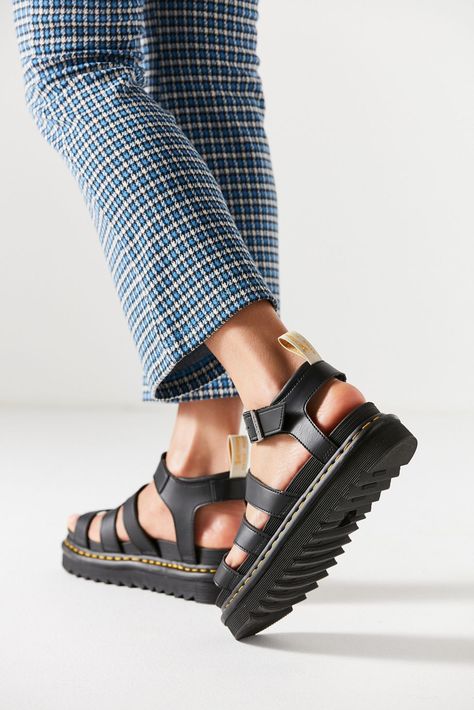 Dr. Martens Blaire Vegan Leather Sandal | Urban Outfitters Doc Sandals, Doc Martens Sandals, Blaire Sandal, Dr Martens Blaire, Dr Martens Sandals, Dr Martens Shoes, Martens Shoes, Classic Leather, Platform Shoes