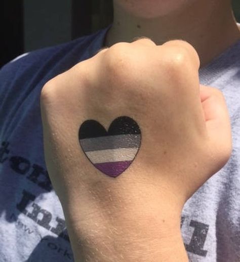 Ace Tattoos, Asexual Art, Asexual Humor, Lgbtq Flag, Lgbtq Quotes, Ace Pride, Asexual Pride, Lost Girl, Lgbtq Pride