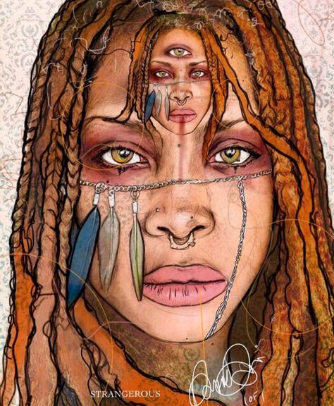 Erykah Badu Art, Erykah Badu Drawing, Erykah Badu Tattoo, Erykah Badu, Dark Art Tattoo, Dope Art, Room Art, Art Room, Dark Art