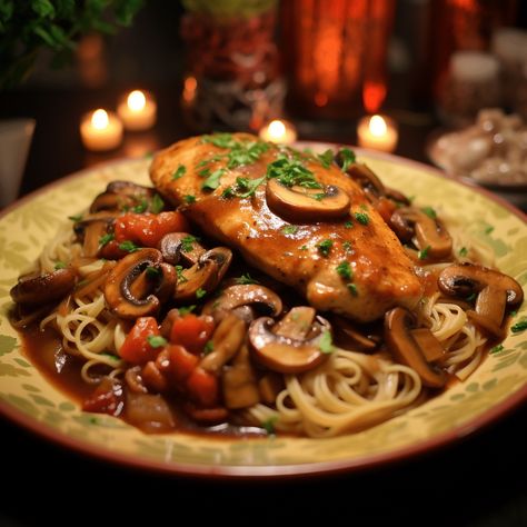 Emeril Lagasse Emeral Lagasse Recipes, Best Chicken Marsala, Hen Recipes, Emeril Lagasse Recipes, Gourmet Entrees, Guinea Hens, Cornish Hen, Italian Diet, Marsala Chicken Recipes