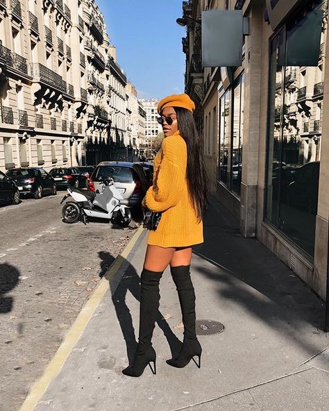 Baret Outfit, Marii Pazz, Beret Outfit, Boujee Outfits, Naija Fashion, Winter Dress, Oui Oui, Winter Wardrobe, Classy Outfits