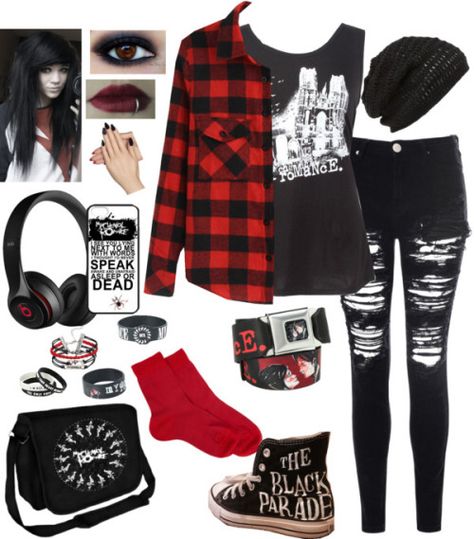 Simple Emo Outfits, Cute Emo Outfits, Scene Outfits, Casual Cosplay, Emo Outfits, Punk Outfits, Teenager Outfits, Gothic Outfits, Alternative Outfits