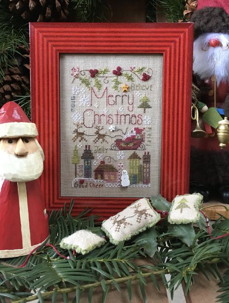 Shepherds Bush, Cross Stitch Projects, Winter Cross Stitch, Hardanger Embroidery, Cross Stitch Finishing, Cross Stitch Christmas, Quilt Stitching, Cross Stitch Ideas, Christmas Quilts