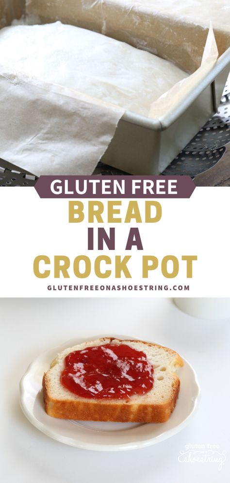 Bread Crockpot, Summer Bread, Gf Bread Recipe, Glutenfree Bread, Baking Gluten Free, Gluten Free English Muffins, Easy Homemade Bread, Gluten Free Sourdough Bread, Homemade Gluten Free Bread