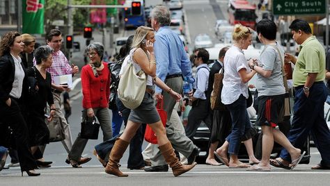 DAILY LIFE: It is a busy place downtown in Sydney it is busy everyday there because it is a big town Sydney is like times square. Life Drawing Reference, Busy Street, Job Security, Busy People, Work From Home Tips, Figure Poses, Stilts, Productivity Tips, Character Poses