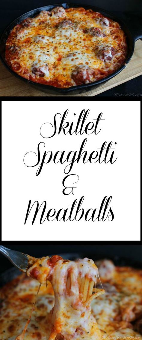 Skillet Spaghetti And Meatballs, Skillet Spaghetti, Grocery Gift Card, Lemonade Smoothie, O Taste And See, Pot Dinners, Stove Top Recipes, Smoothie Mix, Pasta Night