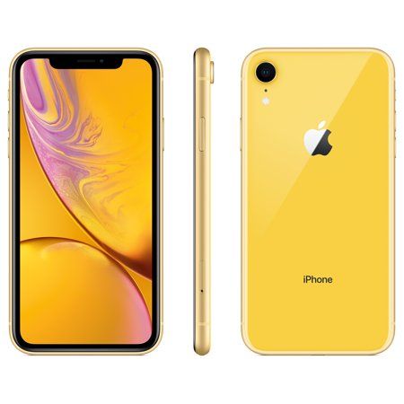 Straight Talk Apple iPhone XR w/64GB Prepaid Smartphone, Yellow Prepaid Phones, T Mobile Phones, Simple Mobile, Yellow Iphone, Apple Model, Buy Apple, Cellular Phone, Photography Gear, Iphone Photos