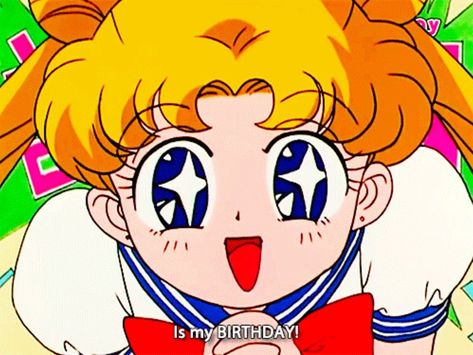 Sailor Moon on Instagram: “Happy birthday Usagi! (30/06) 🎉 ⠀⠀ ⠀ I wasn’t planing to post anytime soon but let’s take some time to appreciate & wish a happy birthday…” Sailor Moon Quotes, Saylor Moon, Sailor Moon Screencaps, Happy Gif, Sailor Moon Usagi, Sailor Moon Aesthetic, Usagi Tsukino, Sailor Mars, Pretty Guardian Sailor Moon