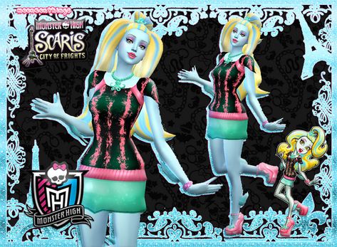 MH - Scaris Lagoona Blue | Mooneonnature on Patreon Sims Halloween Costume, Lagoona Blue, Sims 4 Characters, Sims House Design, Sims 4 Cc Packs, Girl Movies, Sims 4 Cas, Cc Sims, Least Favorite