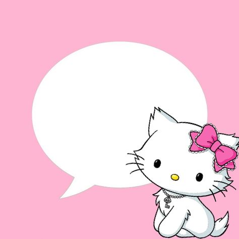 Sanrio Message Icon, Cute App Icons Messages, Hello Kitty Messages Icon, Sanrio App Icons, Messages App Icon, Messages Icon, Weird Ideas, Message Icon, Cat App