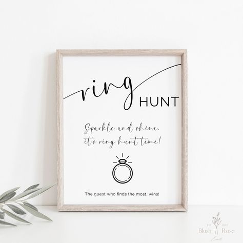 Ring Hunt Game Bridal Shower Game Template Bachelorette Party Games Bridalshower Sign Wedding Shower Sign Bridal Shower Rings Editable Ring Hunt Bridal Shower Game, Ring Hunt Game, Ring Hunt, Wedding Shower Signs, Garden Bridal Showers, Shower Rings, Game Template, Bachelorette Games, Bachelorette Party Games