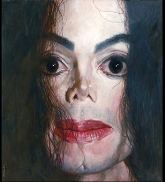 Sebastian Kruger, Caricatures, Michael Jackson, Black