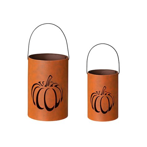 Buy Glitzhome® Metal Cutout Pumpkin Bucket Set at Michaels. com. These buckets can be candle holders or décor pieces. The pumpkin buckets are also great as party favors at Thanksgiving or Halloween parties. These buckets can be candle holders or décor pieces. The pumpkin buckets are also great as party favors at Thanksgiving or Halloween parties. It will bring good fall harvest feels to your home or office during the Fall season. Details: Orange Includes various sizes 2 buckets 100% ironContents Thanksgiving Tabletop Decor, Pumpkin Pail, Pumpkin Cutouts, Pumpkin Bucket, Pumpkin Lantern, Pumpkin Thanksgiving, Wooden Pumpkins, Metal Bucket, Thanksgiving Parties