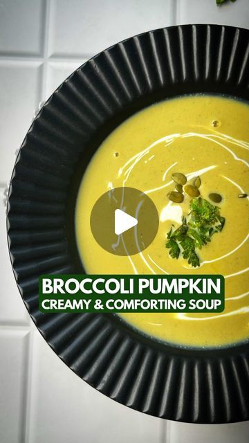 How To Make Pumpkin Soup, Pumpkin Soup Video, Soup In A Pumpkin Shell, Pumpkin Soup With Pumpkin Puree, Soup Inside Pumpkin, Broccoli Soup, Beta Carotene, Pumpkin Soup, Broccoli