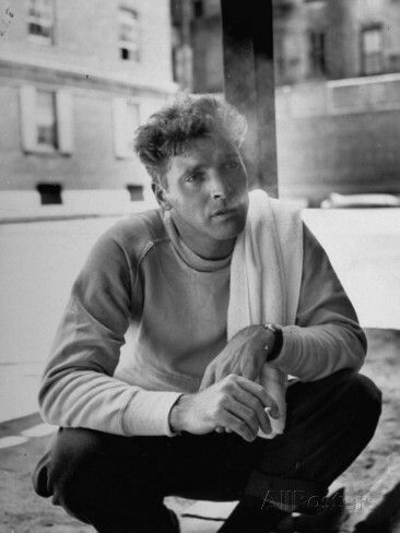 Actor Burt Lancaster Smoking a Cigarette in Courtyard of Union Settlement House in E. Harlem Burt Lancaster, From Here To Eternity, I Love Cinema, Marlene Dietrich, Rita Hayworth, Photo Vintage, Golden Age Of Hollywood, Classic Films, Vintage Hollywood