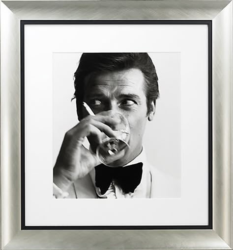 Bar Artwork, Shaken Not Stirred, 11x17 Poster, Colorful Outfits, Apartment Living Room Design, Roger Moore, Social Media Marketing Tools, Bar Art, Shop Wall Art