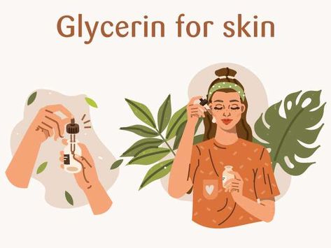 Discover the Benefits of Glycerin for Glowing, Healthy and Hydrated Skin. The Beauty Benefits Of Glycerin For skin. How To Use Glycerin For Skin, Glycerine For Skin Benefits Of, Glycerine For Skin, Glycerine Uses, Glycerin Benefits, Homemade Rose Water, Best Rose, Hydrated Skin, Skin Hydration