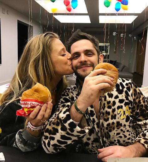 Thomas Rhett And Lauren Akins, Thomas Rhett Wife, Happy Birthday Thomas, Lauren Akins, Easton Corbin, Country Aesthetic, Fan Girling, Scotty Mccreery, In N Out