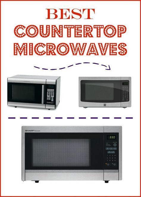 Whether you're shopping for a new apartment or replacing an old unit, check out our guide to choosing the best countertop microwaves for your home! Microwave On Countertop Ideas, Big Family Gathering, Leaking Faucet, Easy Home Improvement, Countertop Microwave, Home Remodeling Diy, Home Design Diy, Long Story Short, House Siding