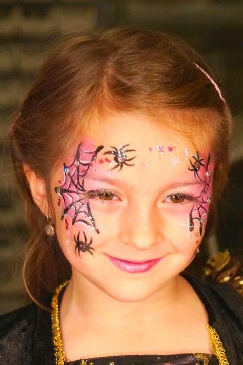 Halloween Makeup Kids, Kids Witch Makeup, Halloween Cake Design, Easy Halloween Face Painting, Halloween Schminke, Kids Witch Costume, Girl Halloween Makeup, Halloween Makeup For Kids, Halloween Makeup Witch