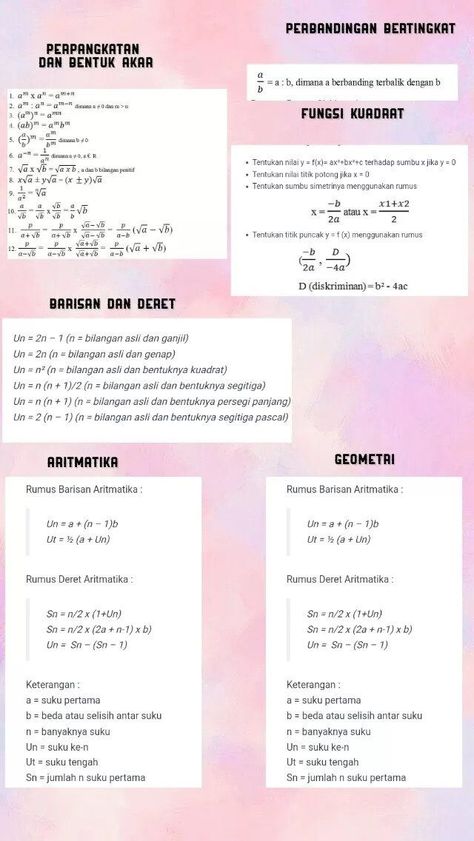 Matematika kelas 9 School Study Ideas, Student Life, Education