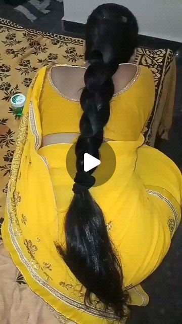 Indian Dress Up, Indian Long Hair Braid, Long Hair Images, Image Couple, Long Indian Hair, Big Bun Hair, Thick Braid, Actress Hairstyles, Big Bun