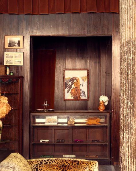 Bode Women’s Store New York, NY ‘On opposite sides, open armoires made from reclaimed Burmese teak, originally used in government offices… | Instagram Green River Project, Dried Hydrangeas, Green River, Burmese, Armoire, Teak, Government, Siding, New York