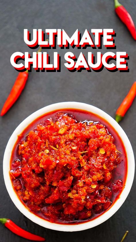 Lemongrass Chili Sauce Recipe & Video - Seonkyoung Longest Healthy Lunch For School, Asian Chili, Doenjang Recipe, Riblets Recipe, Asian Chili Sauce, Braised Chicken Recipes, Heinz Chili Sauce, Chili Oil Recipe, Beef Ribs Recipe