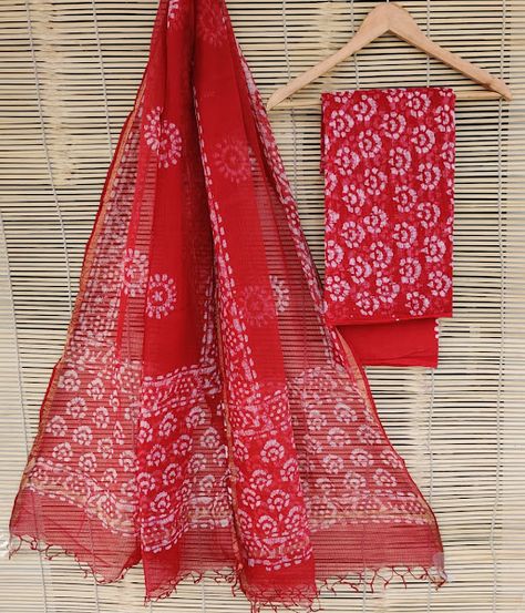 *Exclusive new hand block printed Kota cotton dress materials 👌👌Details👇👇Top nd duptta - Kota cottonBottom - cotton Price:1550+ship To Buy, click here or Whatsapp image to chat directly with us: Whatsapp on+ 91 9502316419 Kota Dresses Designs, Online Dress Material With Price, Fancy Dress Material, Shalwar Suit, Best Casual Dresses, Kota Doria Suits, Bandhani Dress, Elegant Fashion Wear, Simple Kurti Designs