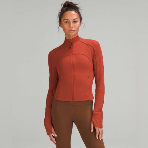 Brand New With Tags Lululemon Ribbed Nulu Define Cropped Jacket In Cayenne Sold Out And Discontinued Color! Size 2 Cropped Define Jacket, Lululemon Define, Lululemon Define Jacket, Define Jacket, Women's Hoodies, Lululemon Jacket, Women Hoodies Sweatshirts, Lululemon Women, Women's Coats & Jackets